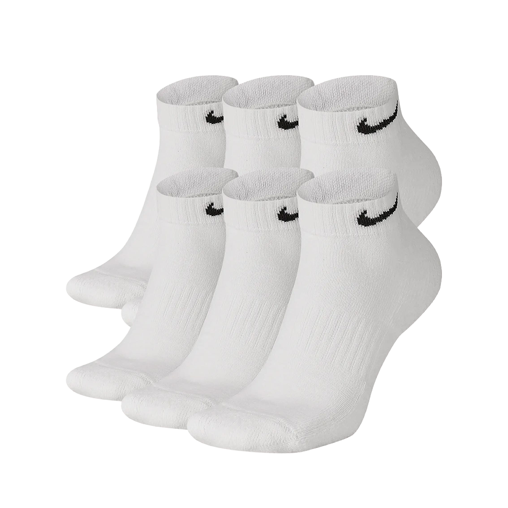 Nike Everyday Cushioned Low Training Socks 4-pack