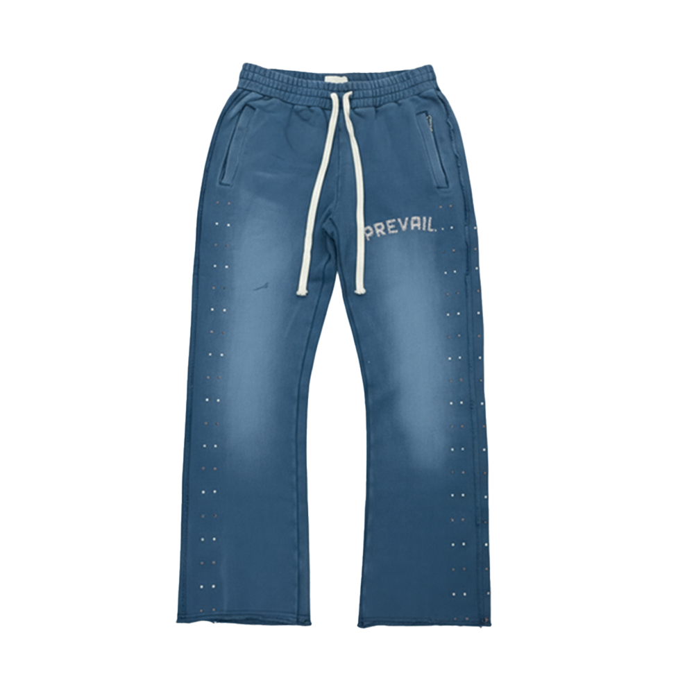 Legends Prevail Rhine stone Navy Sweatsuit