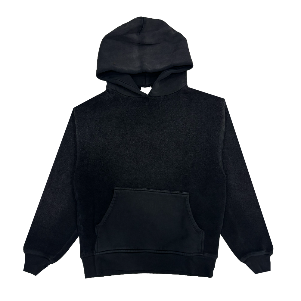 Blanks By Thirteen Faded Black Reverse Hoddie